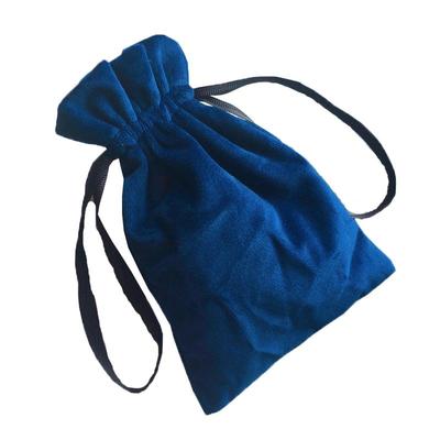 口红首饰品手机充电宝耳机绒布束口收纳袋子抽绳小布袋便携化妆包