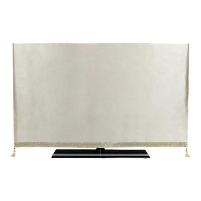 纯色电视机罩2023新款