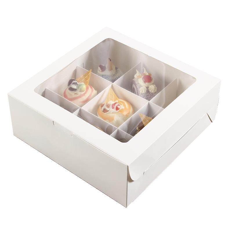 九宫格甜品盒下午茶点心打包盒