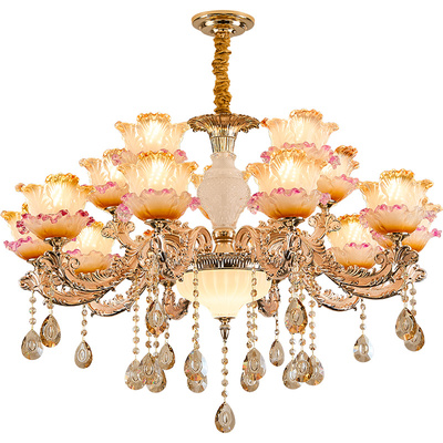 欧式水晶吊灯复式楼法式灯具