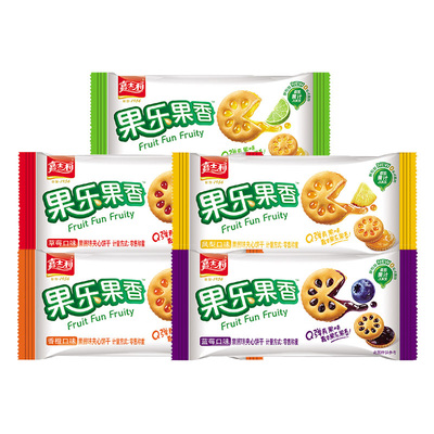 嘉士利果香夹心饼干|千人加购
