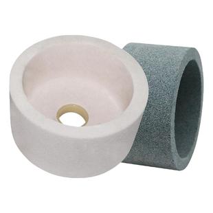 杯型砂轮白刚玉绿碳化硅杯形沙轮硬质合金钨钢全能磨刀机砂轮磨石