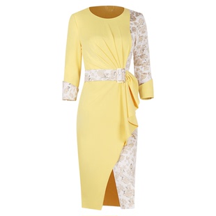 创意狐礼服连衣裙日常可穿高端轻奢高级感气质主持人职场女装春装