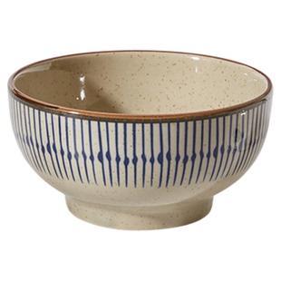 墨色日式饭碗盘子复古餐具汤面碗陶瓷吃饭碗家用中式鱼盘碗碟套装