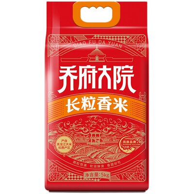 正宗黑龙江新大米乔府大院长粒香