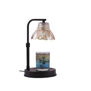 玻璃香薰灯融蜡灯蜡烛暖灯可调光融烛台灯卧室香薰炉融燭燈氛围