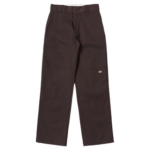 Dickies春夏户外美式复古工装双膝裤宽松廓形显瘦男女沥青黑85283