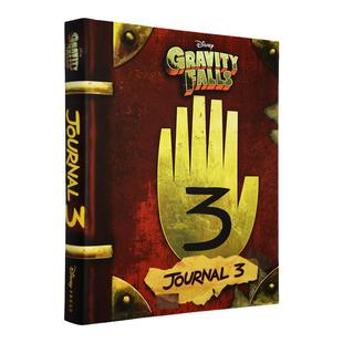 怪诞小镇 迪普日记3 Gravity Falls Journal3 英文原版 解密日志 儿童文学 全彩精装 Alex Hirsch 迪士尼动画Disney book