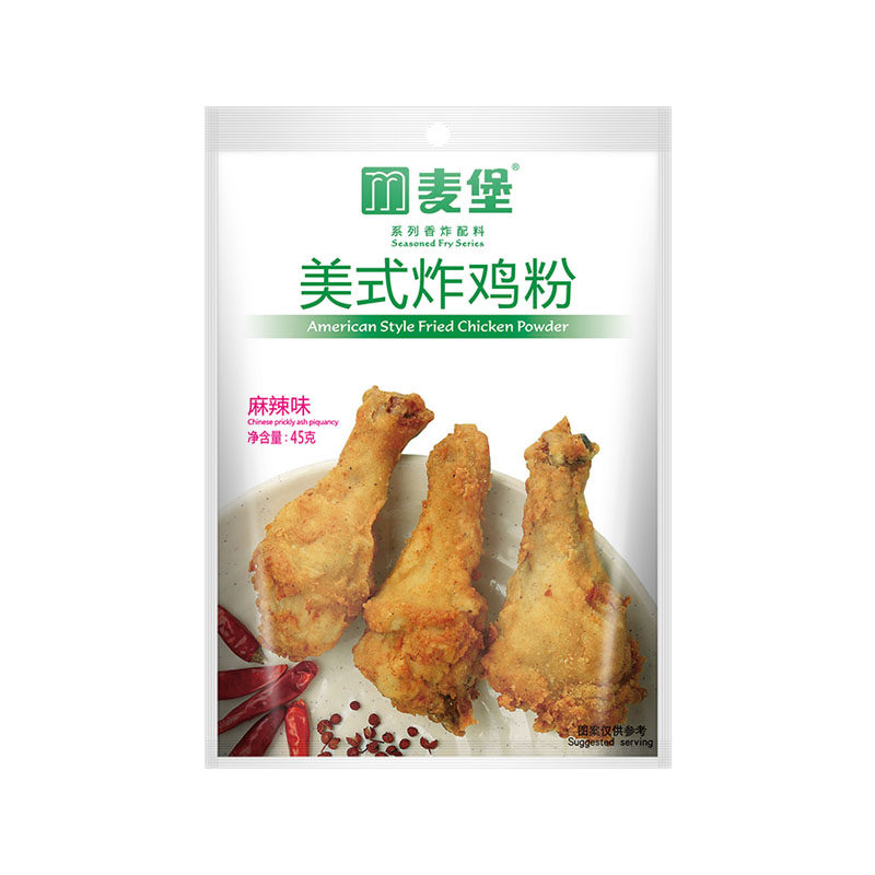 麻辣炸鸡家用每袋可炸600克鸡块