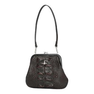 Vivienne Westwood/西太后 女士鳄鱼纹皮革手提包银泰百货 300217