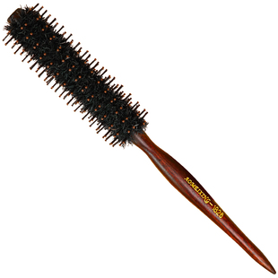 超细荷木猪鬃毛吹刘海滚梳理发店空气刘海内扣卷直发木梳内扣卷梳