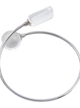 「晨光微曦」白水银镯简约高级