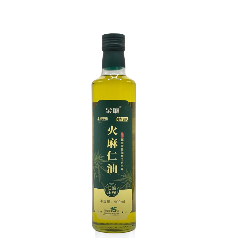 广西巴马特级火麻仁油