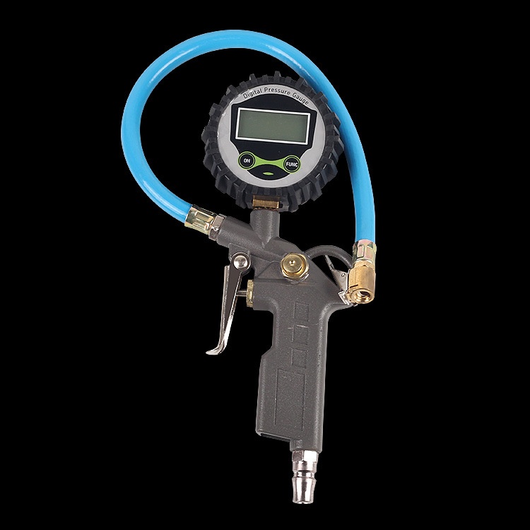 汽车轮胎充气枪电子数显胎压枪 高精度多功能检测防震胎压计