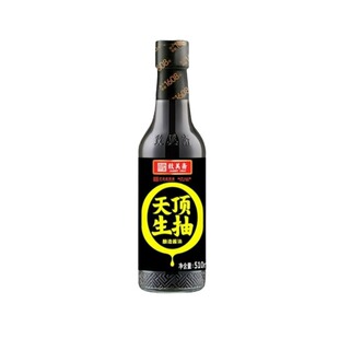 致美斋天顶生抽510ml*1/3瓶酱油酿造黄豆酱油凉拌炒菜多规格