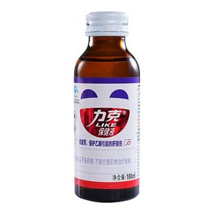 力克保健液葛根枳椇子维生素B功能饮料保健品液口服100ml*6瓶
