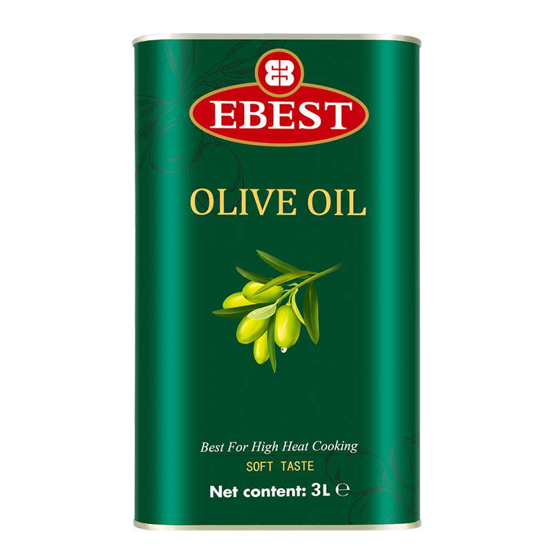 易贝斯特3L西班牙原装进口橄榄油正品高温烹饪热炒榄橄食用油