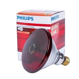 飞利浦进口远红外线灯泡红光烤灯烤灯烤电加热灯泡家用远红外线灯