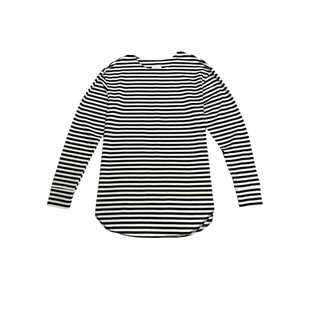 明亮叔出品【条纹天花板】自主风3rd条纹长袖正确对位弧形打底