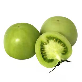 农家青番茄自然熟水果西红柿新鲜老品种绿色番茄炒菜食材沙瓤清甜