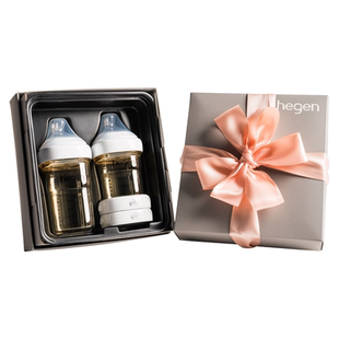 海格恩hegen奶瓶赫根新生儿宝宝一岁以上婴儿ppsu奶瓶套装防胀气