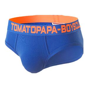 TOMATOPAPA运动基础系列男士三角内裤螺纹字母运动健身青年男底裤
