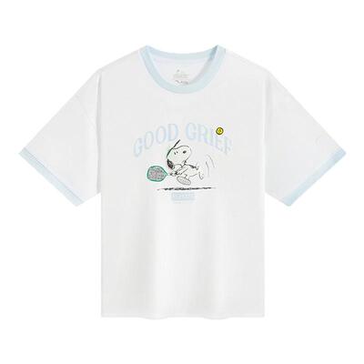 超级安踏xSnoopy联名儿童短袖