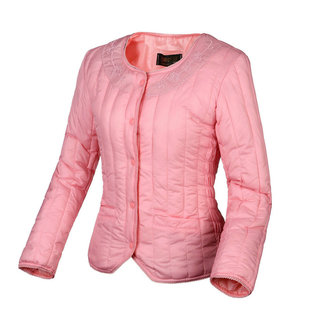 女短款小棉袄羽绒棉短款女棉服内胆粉色修身显瘦保暖内穿丝绵棉衣