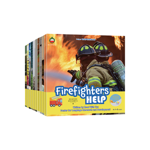 小蝌蚪点读绘本Helper职业梦想探索之旅10册美国专家研发的中低年级儿童需要的自主科普阅读桥梁书提升英语阅读词汇全英文引进绘本