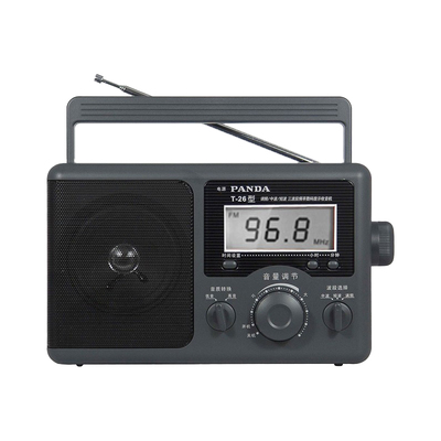 插电式收音机熊猫数字显示收音机