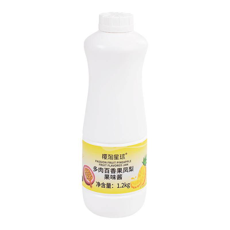 樱淘星球多肉百香凤梨果酱1.2kg