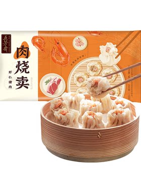 五芳斋荠菜猪肉速冻馄饨早餐烧麦