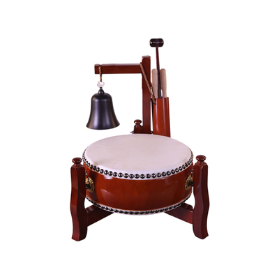 台湾工艺桌面铃鼓旧福美