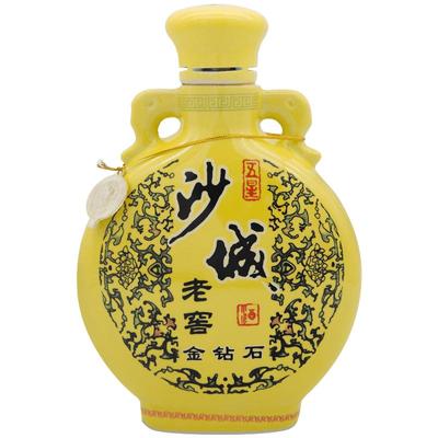 沙城老窖五星金钻石浓香型白酒