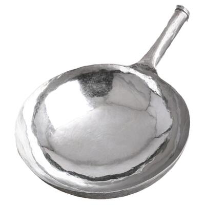 张遵忠锻打老聂家熟铁一体炒锅