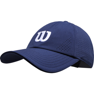 Wilson威尔胜2026新款运动棒球帽舒适透气遮阳帽鸭舌帽男女网球帽