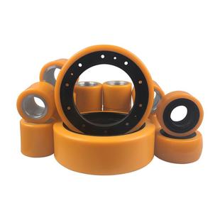 中力电动叉车80*60承重轮子驱动轮配件搬运托盘车驱动地牛后前轮