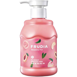 韩国frudia馥露迪雅香氛沐浴露提亮保湿持久留香72小时桃子味男女