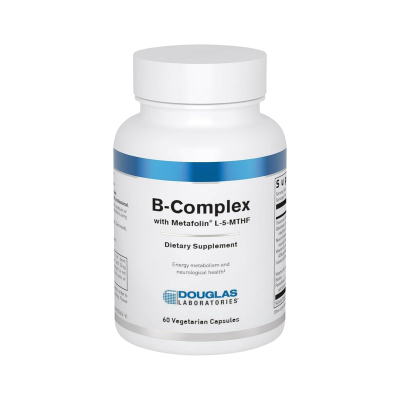 美国原装 Douglas B-Complex B族维生素复合物神经系统支持含叶酸