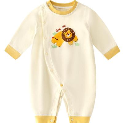 婴蓓依秋冬磨毛可爱动物连体衣