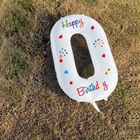 Номер цветной наклейки【0】