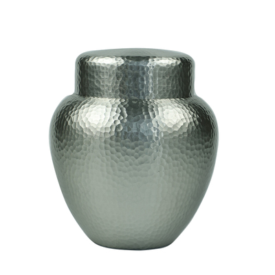 秦藏阁纯锡茶叶罐大口双盖密封