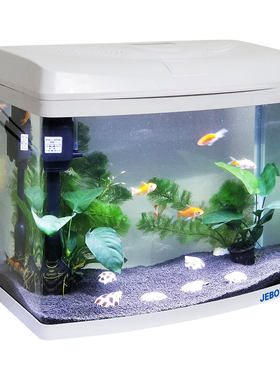 佳宝水族箱生态金鱼缸玻璃桌面