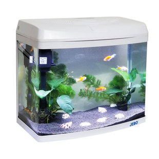 佳宝水族箱生态免换水60CM金鱼缸小中型迷你玻璃桌面50CM大鱼缸40