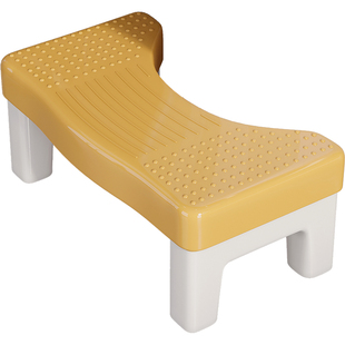 双层加厚马桶凳脚凳家用卫生间坐便器脚踏凳防滑马桶踩脚凳子塑料