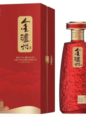 金泸州绵藏52度浓香型白酒500ml*6瓶整箱礼盒装送礼专用