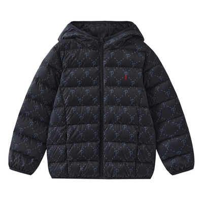 POLOWALK短款轻薄男童儿童羽绒服