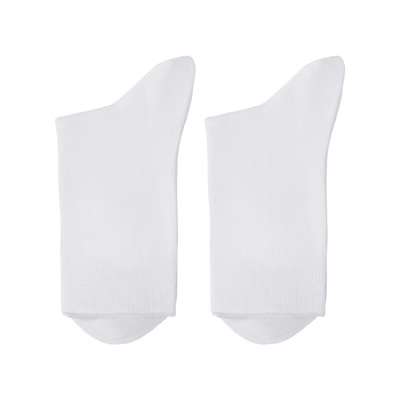 moremoli无骨袜中筒袜纯棉堆堆袜