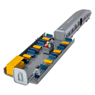 动车组高铁玩具火车复兴号儿童益智3到6岁女男孩2026新款和谐动车