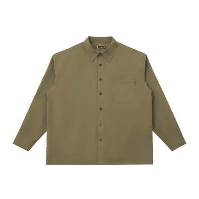 大码男装工装衬衫男长袖